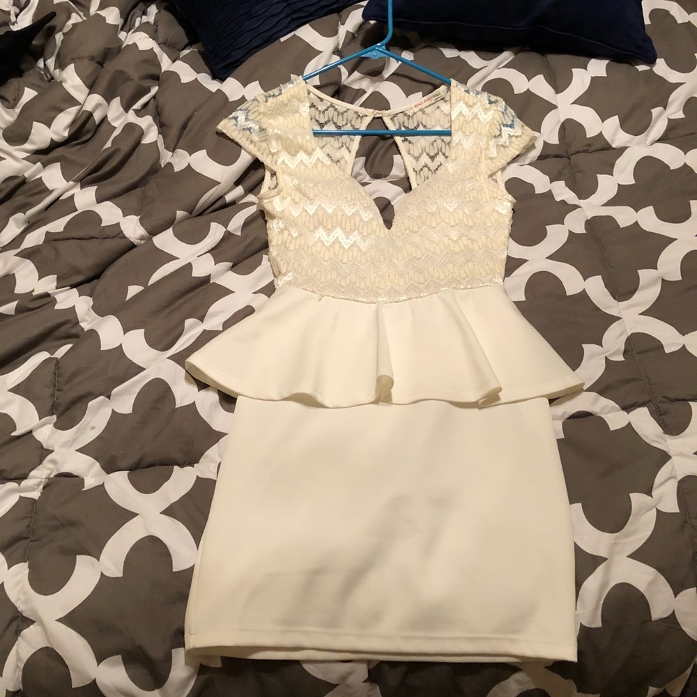 Off white/ cream dress